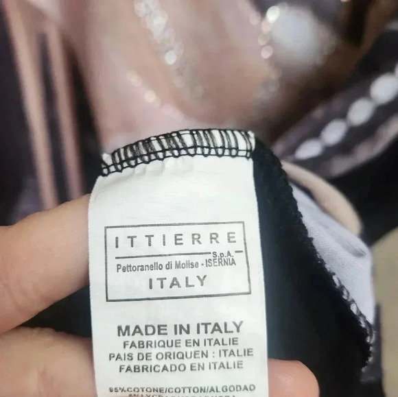 Dolce & Gabanna Vintage Y2K High Heel Bling Shirt Size LG Women's - Picture 7 of 8